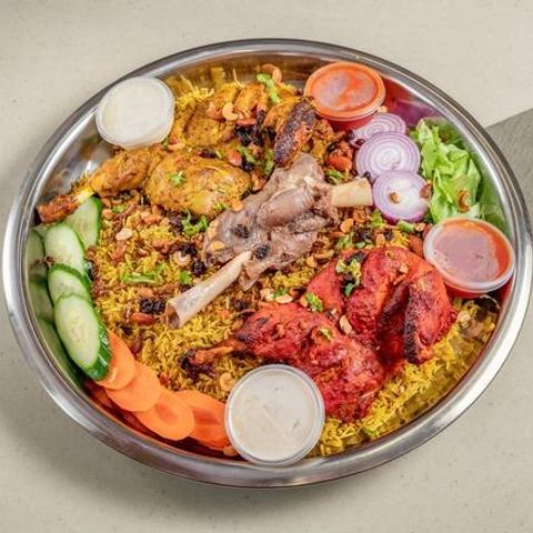 Mix Lamb and Chicken Mandi